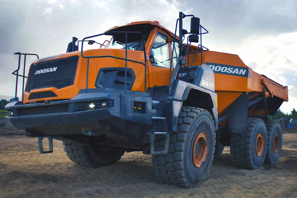 Doosan Infracore recently signed deals to supply its articulated dump trucks (ADTs) to Saudi Arabia and Poland. 