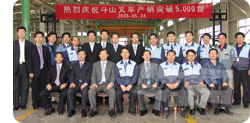 DICC Sells 5,000th Forklift in China