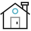 Housing (Housing Subsidy, Dormitory) Icon